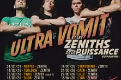 Ultra Vomit - Les Zéniths de la Puissance - Tournée