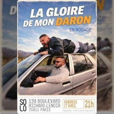 Enzo Tarantini dans La Gloire de mon Daron - Le Solo, Paris