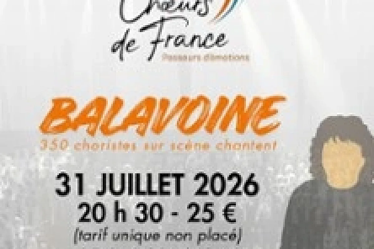 350 Choristes Chantent Balavoine