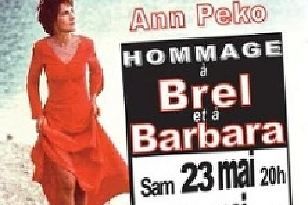 Hommage à Brel et Barbara - La Closerie - Ethais La Sauvin