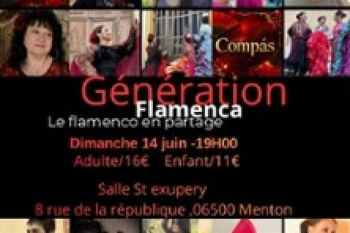 Génération Flamenca - Salle St Exupéry - Menton