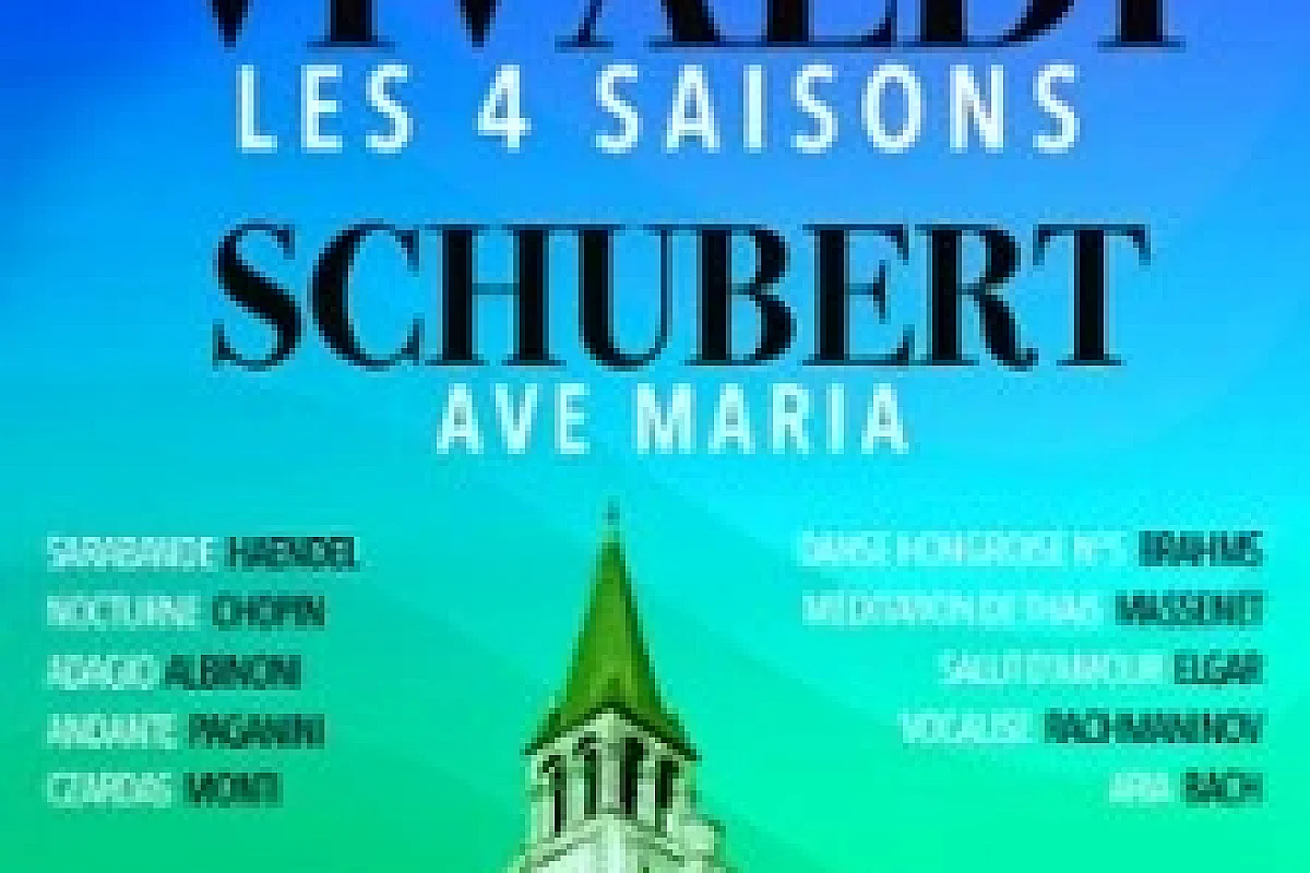 Les 4 Saisons de Vivaldi Extraits, Ave Maria, Célèbres Adagios