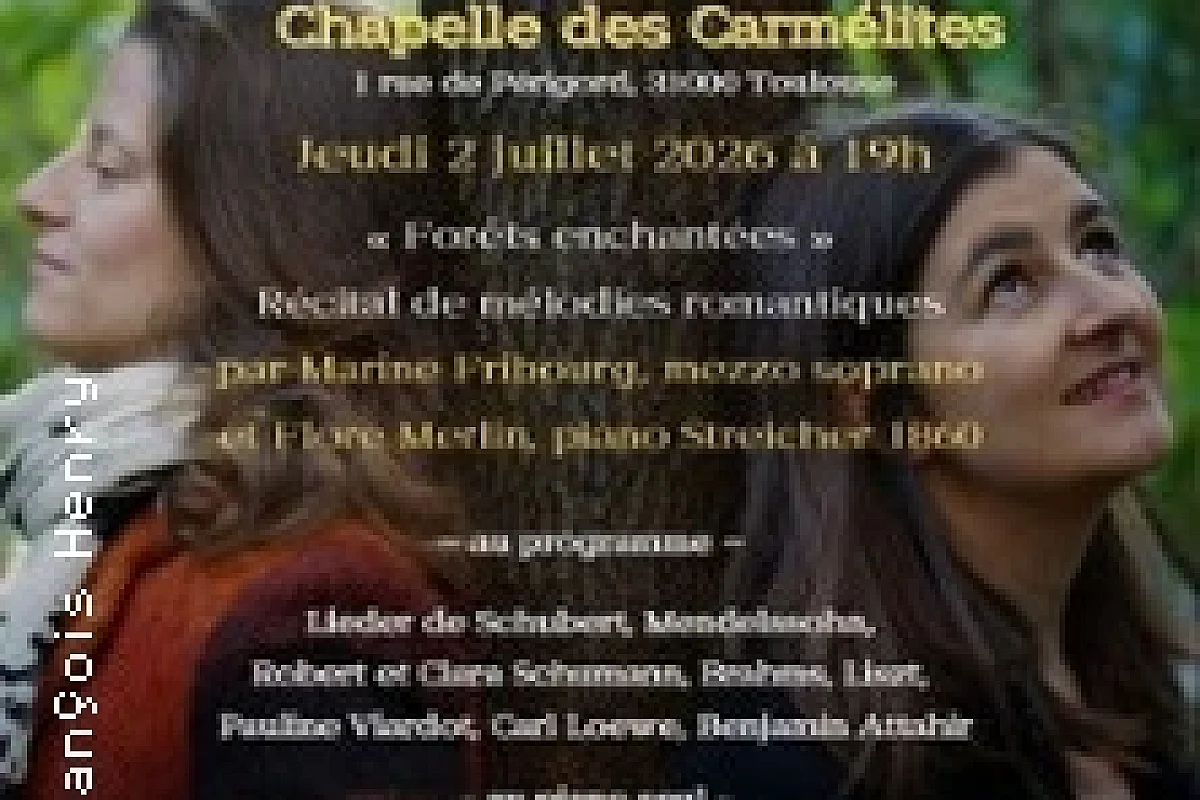 "Forêts enchantées" pour chant et piano