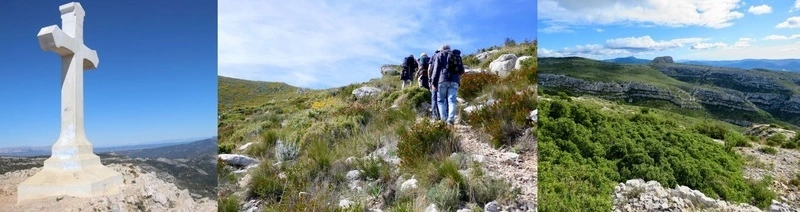 Rando "panorama 360°" avec Marianne jusqu'au sommet du Garlaban en 