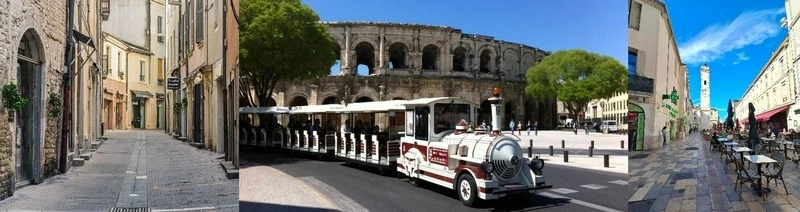 Escapade en train à Nîmes avec Jacqueline : balade commentée en