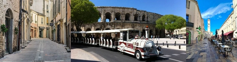 Escapade en train à Nîmes avec Jacqueline : balade commentée en 