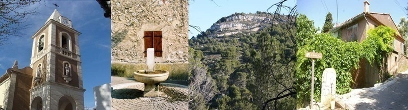 Randonnée racontée "De la Treille aux collines du Garlaban", maison de 