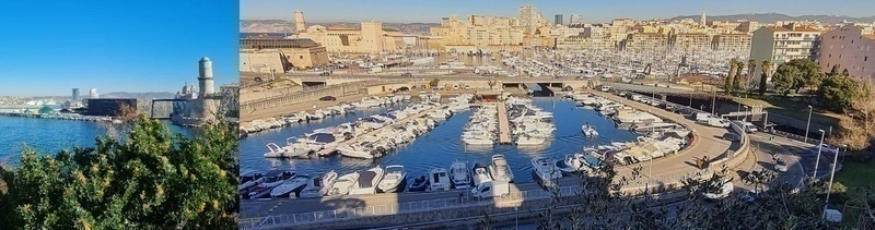 Balade littorale : Bassin du carénage, Fort Saint Nicolas (Ganteaume 