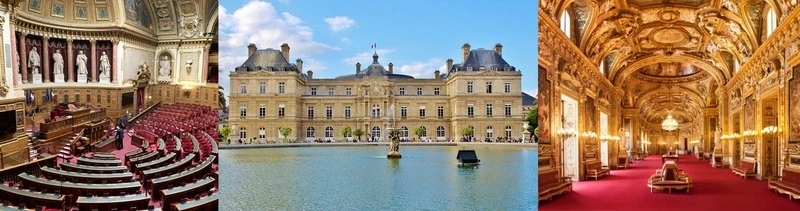 Visite du sénat pour nos adhérents (grâce au Sénateur Stéphane Ravier) 