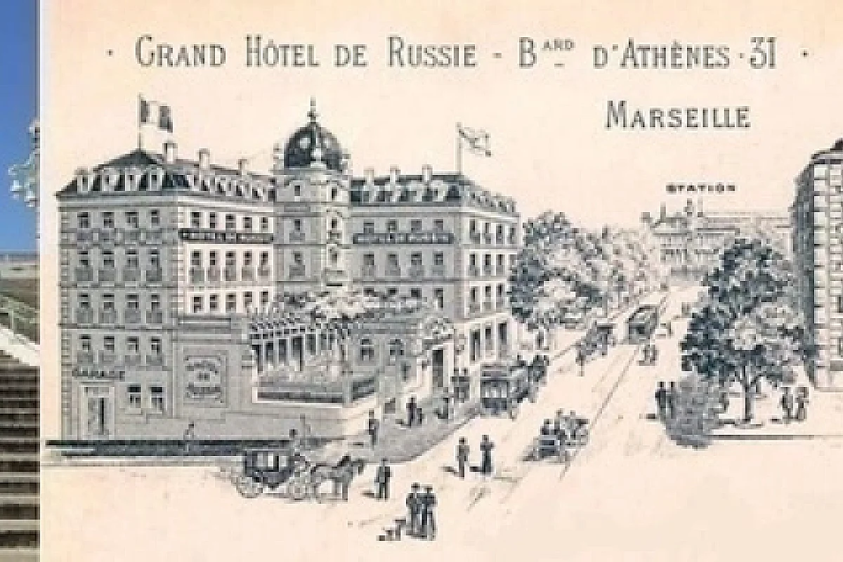 L'Escalier colonial de la Gare Saint-Charles, l’ancien hôtel Splendide,