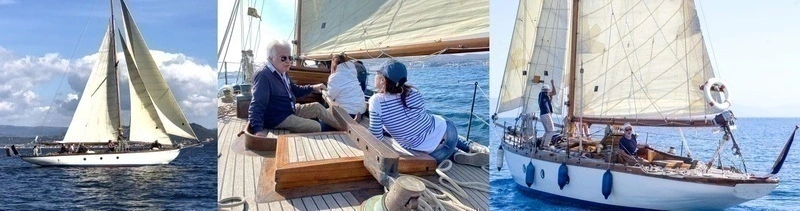 Journée de navigation sur un vieux gréement de 1911 au départ de 