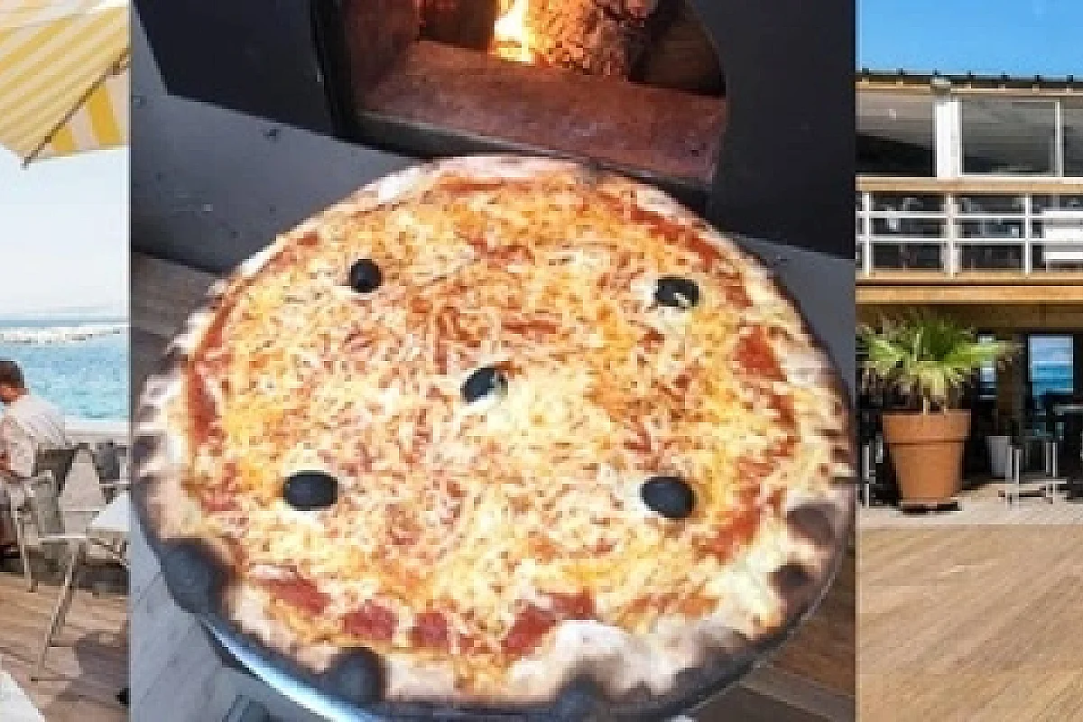Déjeuner en terrasse au bord de la mer avec Annie