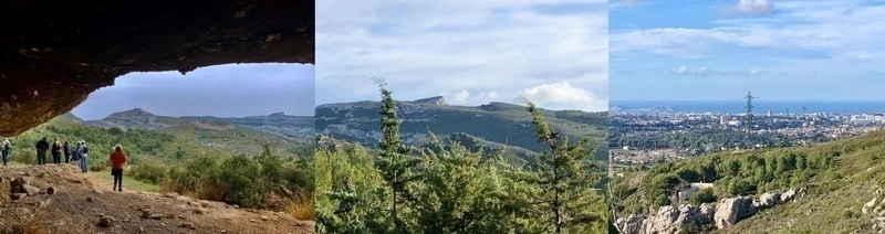 Rando commentée dans le massif du Garlaban : "Grottes des Pestiférés", 