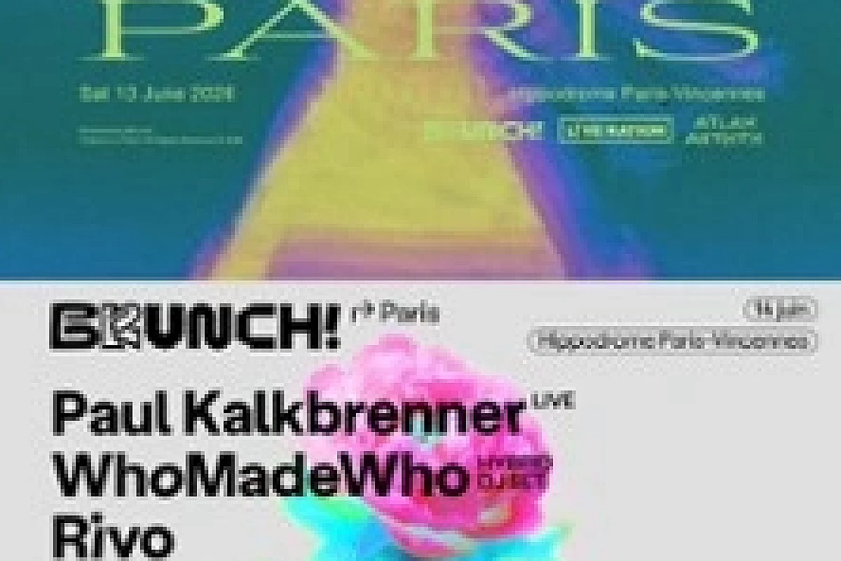 Brunch Electronik Paris