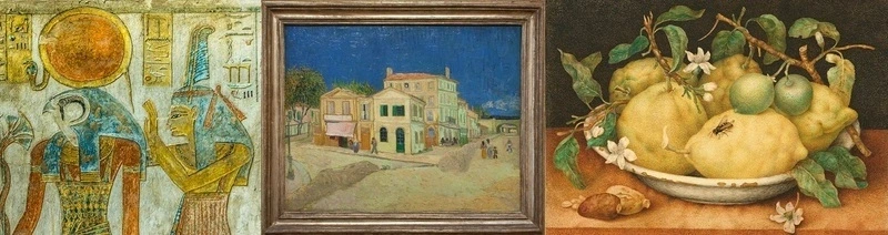 Conférence d'histoire de l'art illustrée sur les couleurs : Le Jaune et le Bleu, 