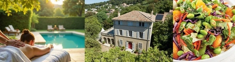 Matinée de bien-être au château d'Eoures comprenant : accès piscine, 