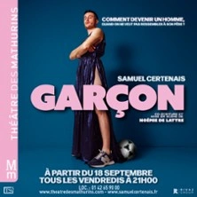 Samuel Certenais - Garçon - Théâtre des Mathurins, Paris