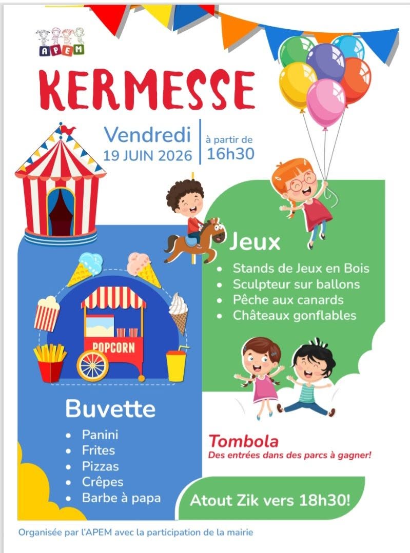 La Kermesse de fin d’année