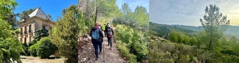 Rando racontée bucolique "Le Paradis et le Vallat de la Marteleine" :