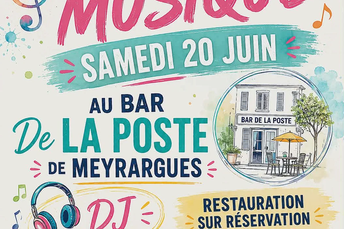 Fête de la musique au bar de La Poste