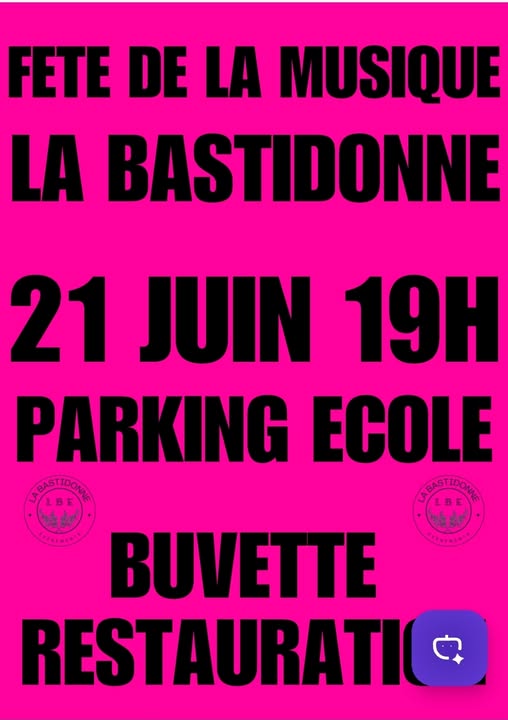 Fête de la musique à La Bastidonne