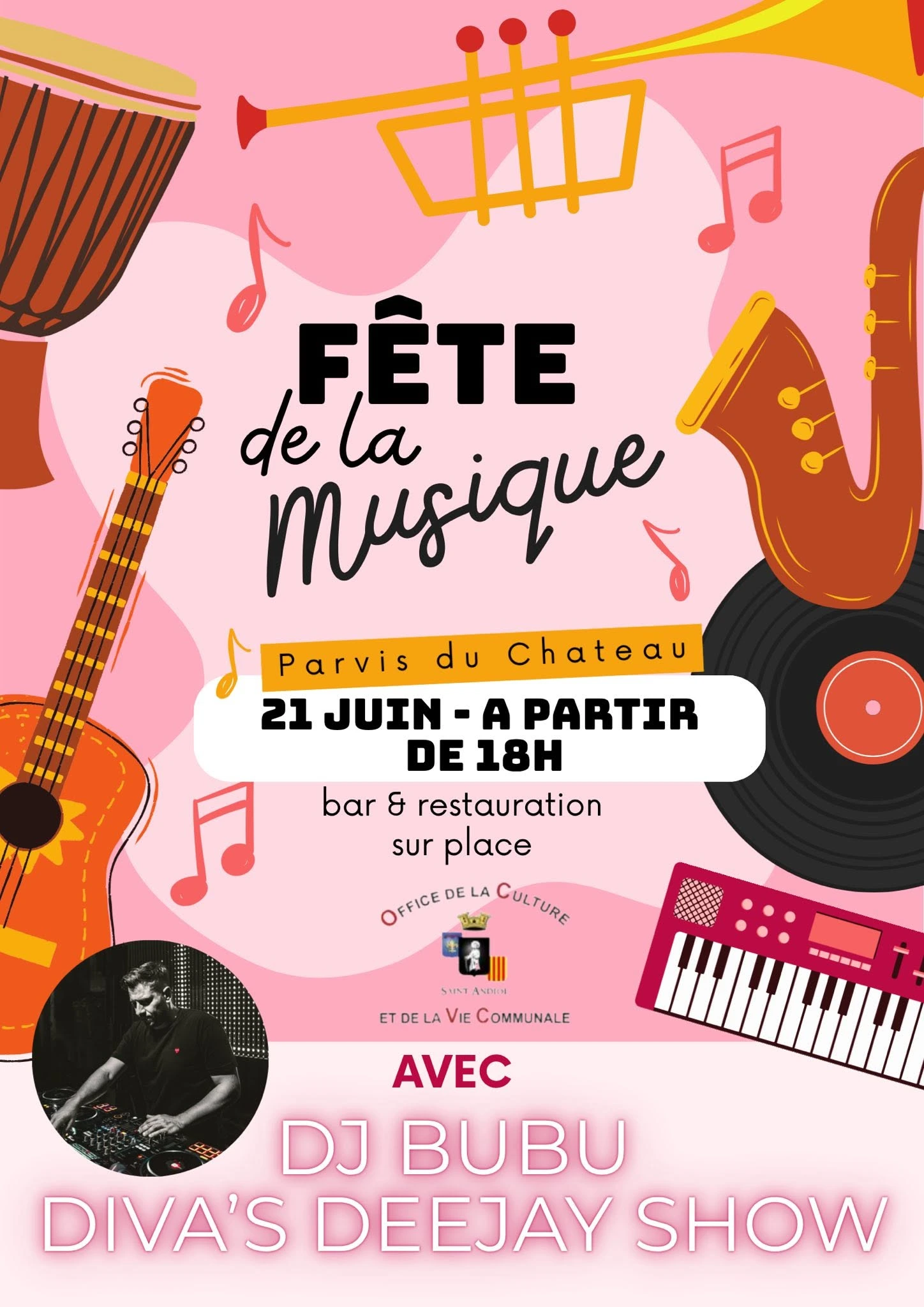 🎶 Fête de la Musique à Saint-Andiol ! 🎶