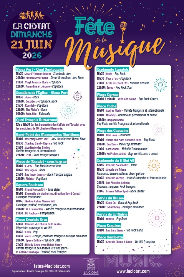 Fête de la musique à La Ciotat