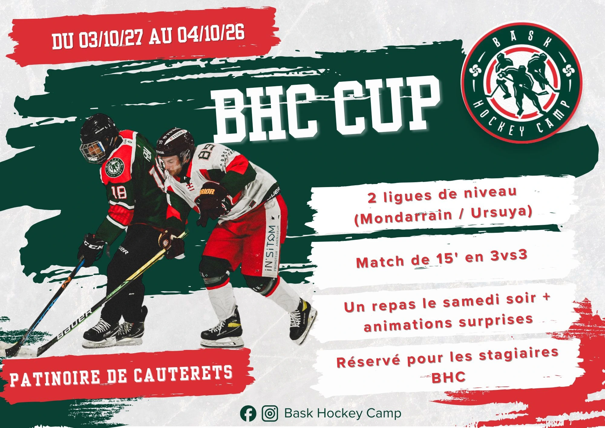 Tournoi de hockey sur glace à Cauterets