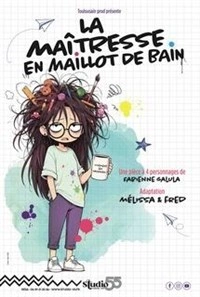 La maitresse en maillot de bain