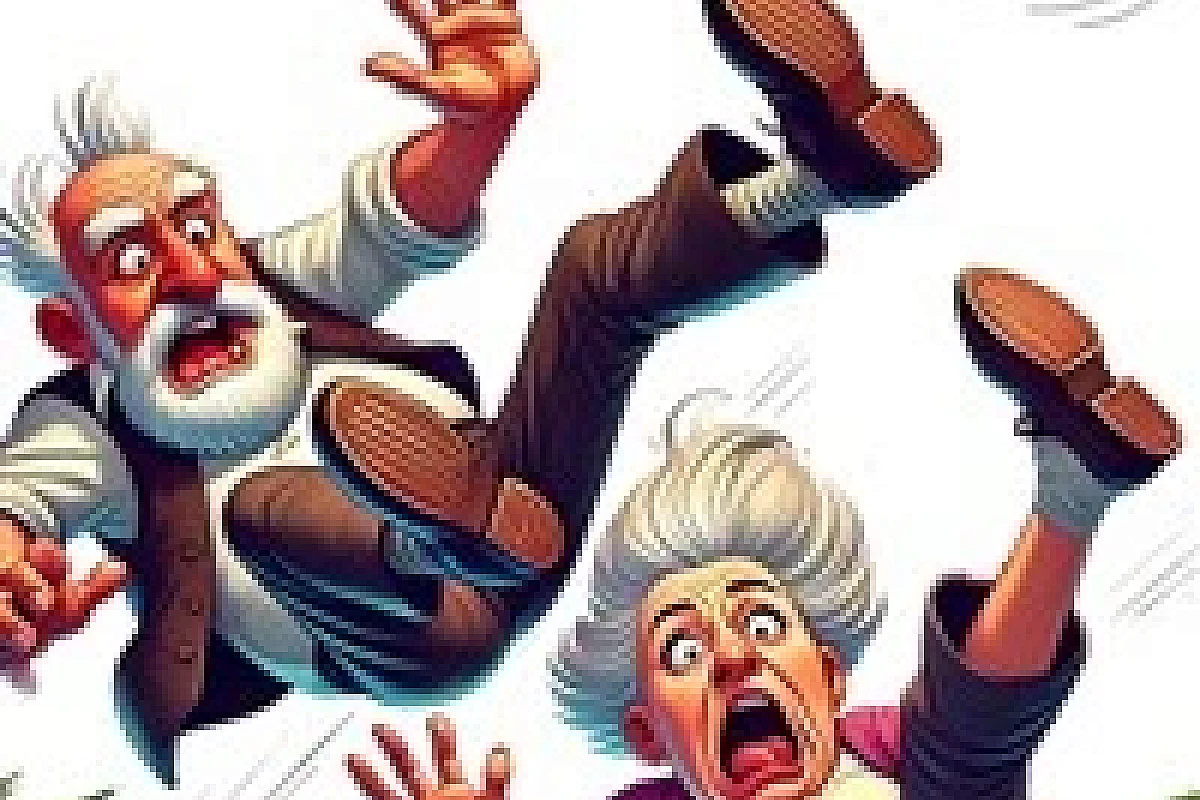 Faut pas pousser Papy et Mamy dans les orties !