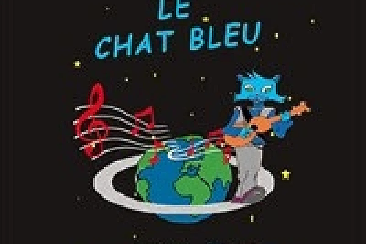 Le chat bleu