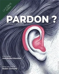 Alexandre Manbon dans Pardon ?