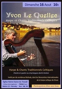 Yvon Le Quellec dans Harpe et chants traditionnels Celtiques