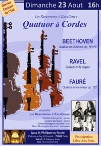 Quatuor à Cordes : Les Rencontres d'Excellence