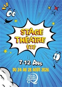 Stage de théâtre enfants 6-12 ans