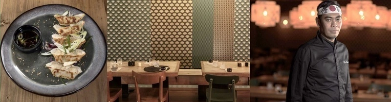 Déjeuner au restaurant japonais Seiiki Le Yen avec Jacqueline : 