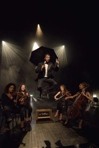 Le siffleur et son quatuor à cordes