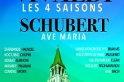 Les 4 Saisons de Vivaldi Extraits, Ave Maria et Célèbres Adagios - Eglise Saint-Germain-des-Prés