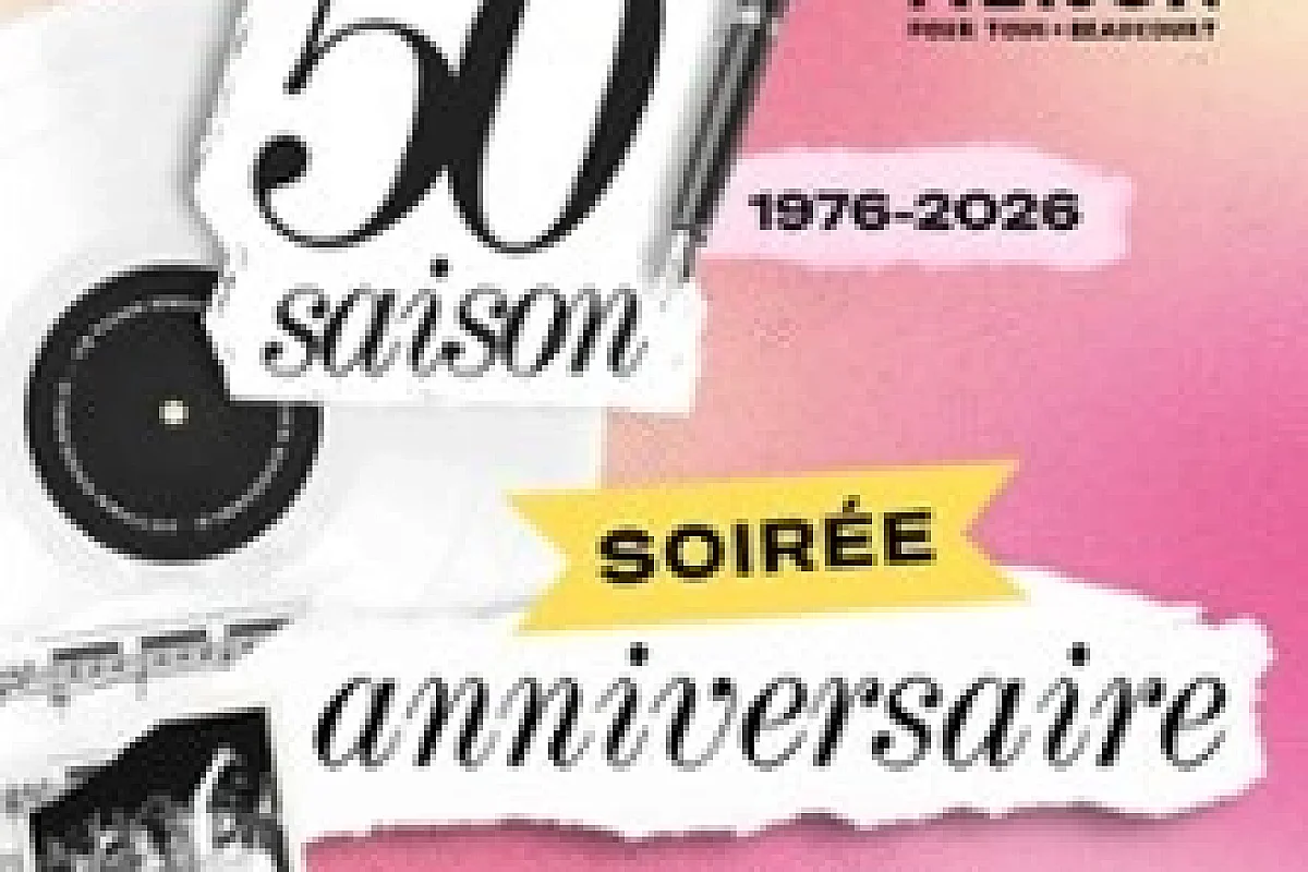 Soirée Anniversaire - 50 ans de La Maison