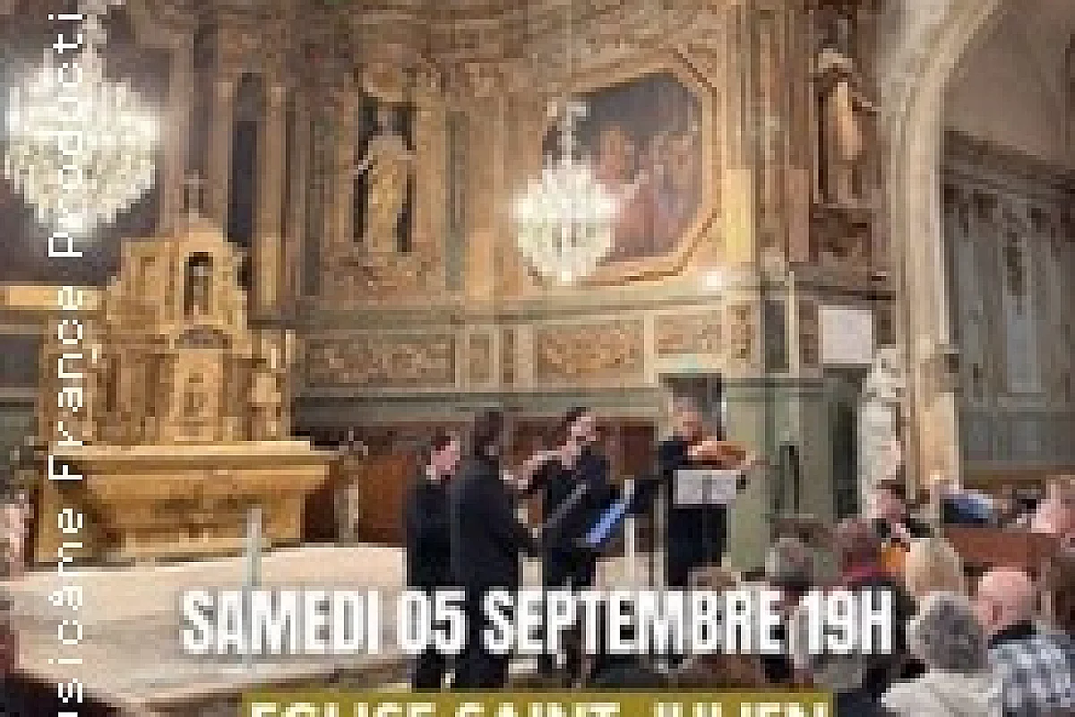 Concert à Avignon: Ravel, Debussy, Cantemir, Mozart, Wieniawski, Bach, Doppler