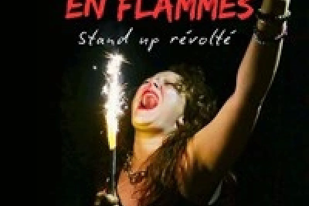 Janice en Flammes dans Stand up révolté