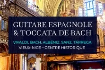 Guitare Espagnole & Toccata de Bach - Eglise Saint-Jacques-le-Majeur, Nice