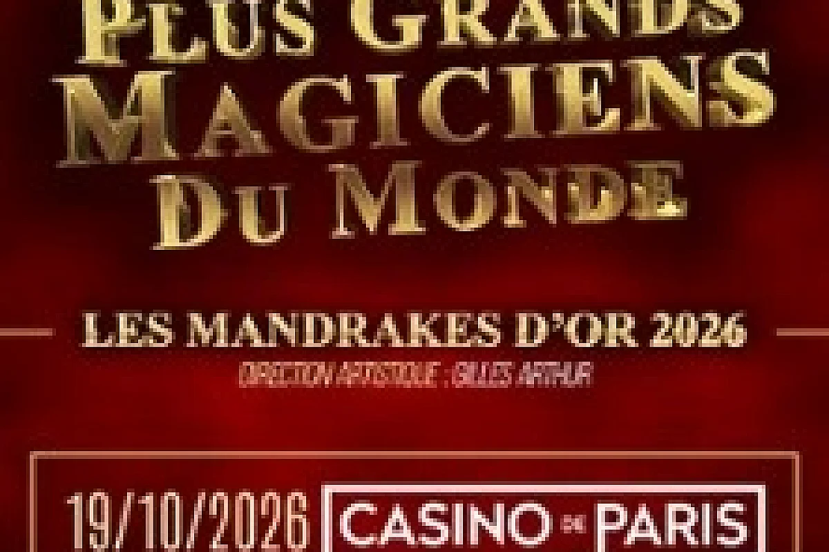 Les Mandrakes d'Or 2026 - Les plus grands Magiciens du monde