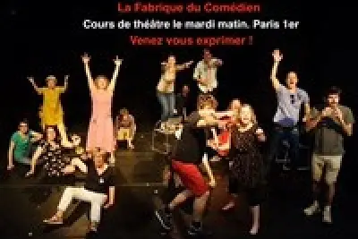 Cours théâtre en journée à Paris 2026-2027