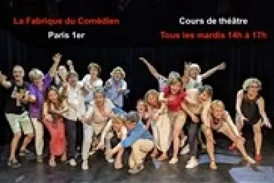 Cours théâtre adultes après-midi à Paris, saison 2026-2027