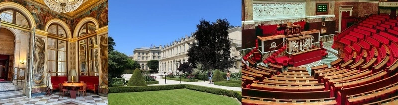Visite de l'Assemblée Nationale (Palais-Bourbon) grâce à Hendrik Davi : 
