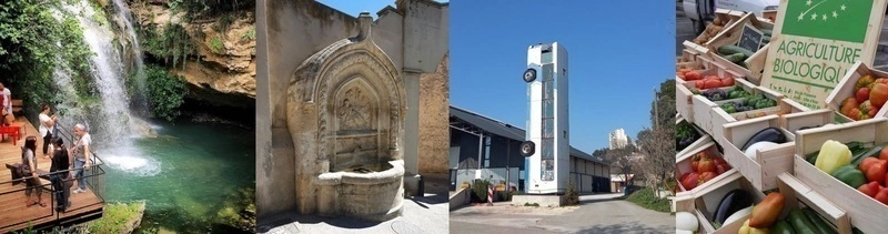 Les Aygalades avec Jacqueline : vestiges des châteaux, église ND du Mont