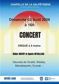 Concert orgue à 4 mains