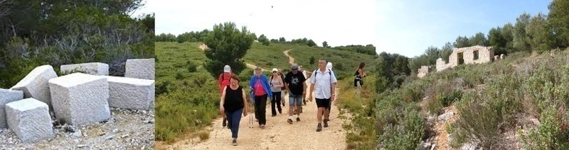 Rando géologique facile au pied de l'Etoile avec Christian et exposé 