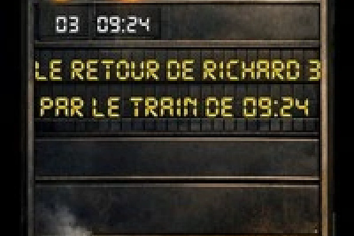 Le retour de Richard 3 par le train de 9h24